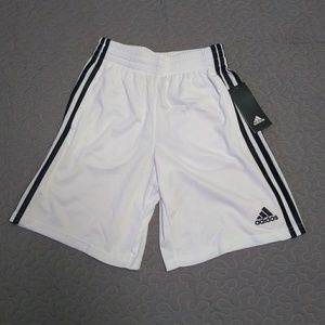 Adidas boys 3 straips Mesh shorts